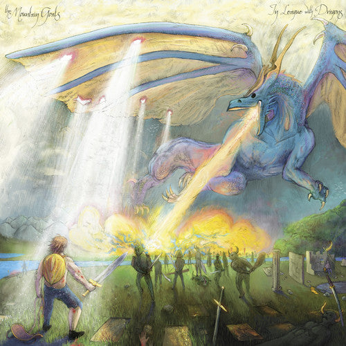 the album cover for The Mountain Goats - In League With Dragons