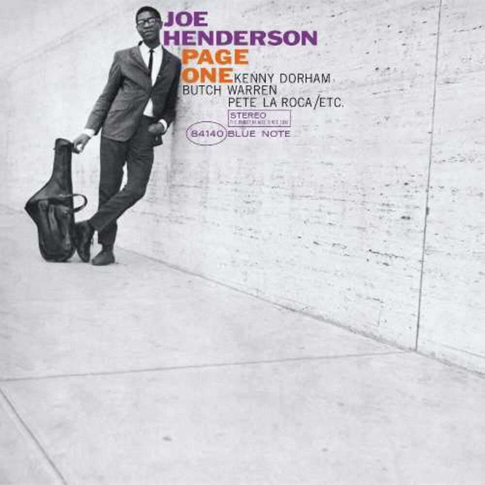 the album cover for Joe Henderson - Page One
