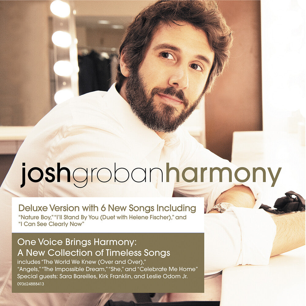the album cover for Josh Groban - Harmony (Deluxe)