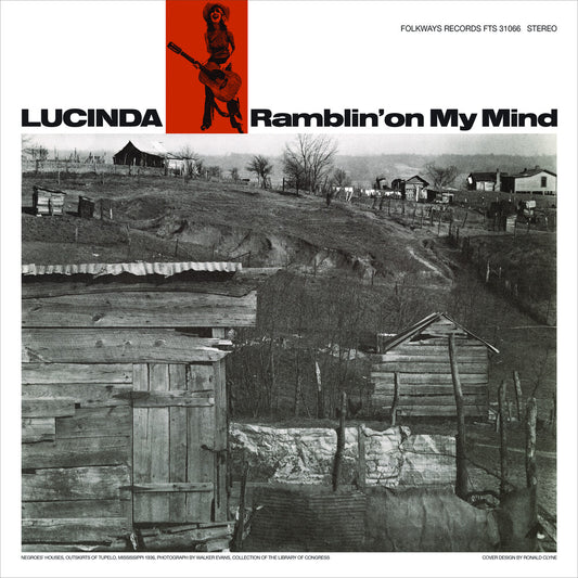 the album cover for Lucinda Williams - Ramblin' On My Mind