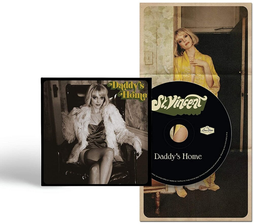 the album cover for St. Vincent - Daddy’s Home