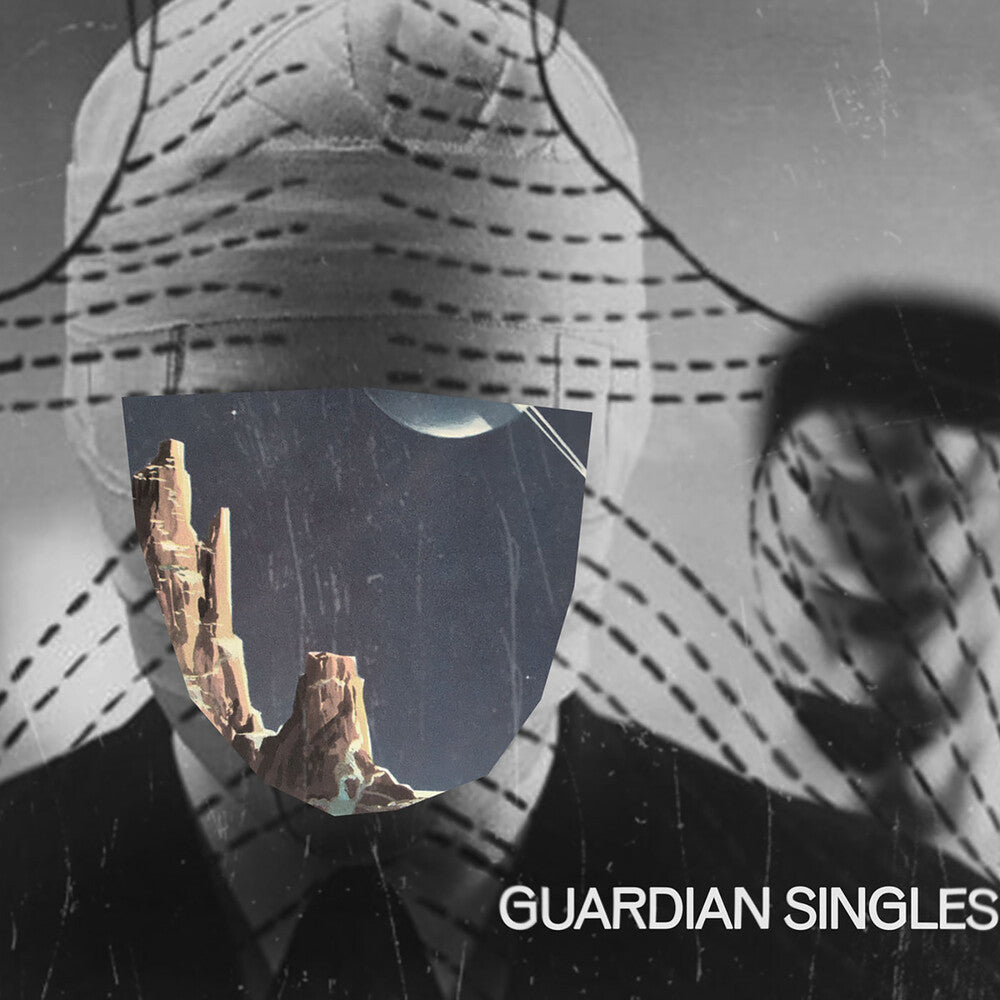 the album cover for Guardian Singles - Guardian Singles [Indie Exclusive] (Red Vinyl) [Colored Vinyl] (Red)
