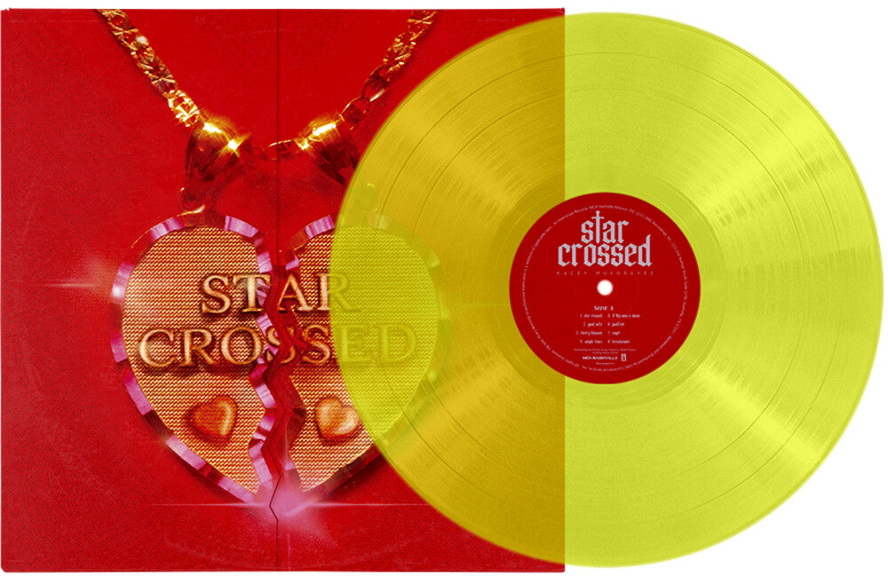 the album cover for Kacey Musgraves - star-crossed [Neon Yellow LP]