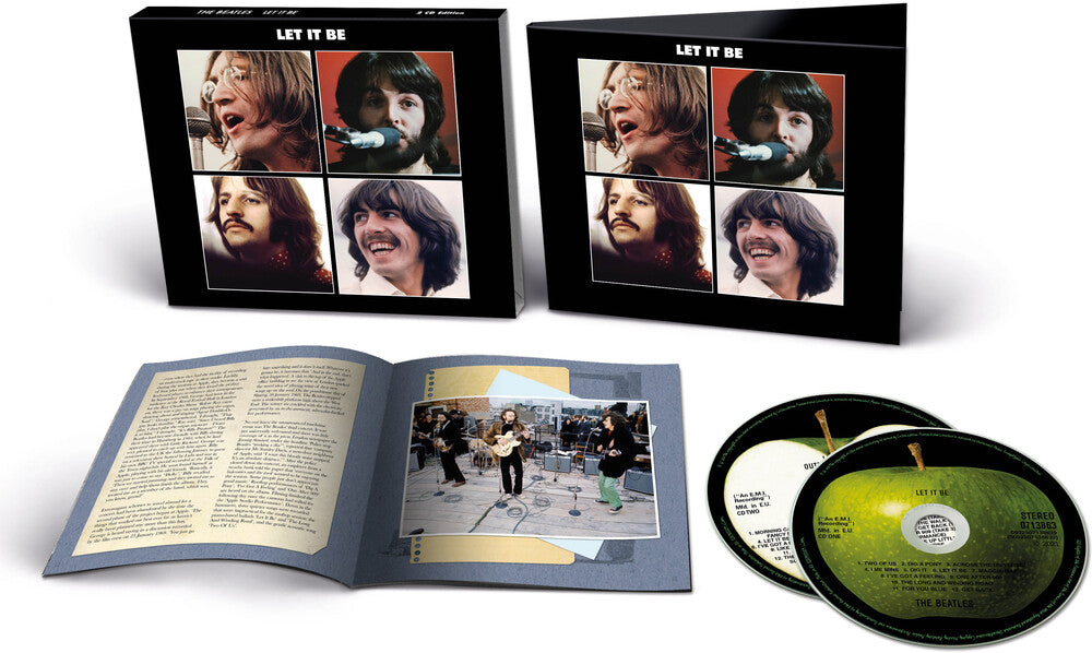 the album cover for The Beatles - Let It Be: Special Edition [Deluxe 2CD]