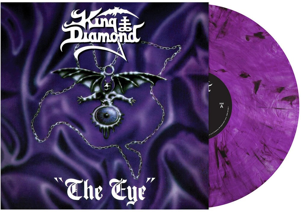 the album cover for King Diamond - The Eye [Limited Edition Purple LP]
