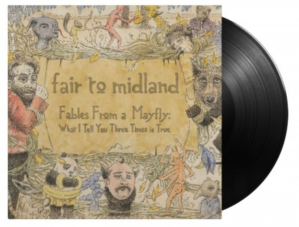 the album cover for Fair To Midland - Fables From A Mayfly: What I Tell You Three Times