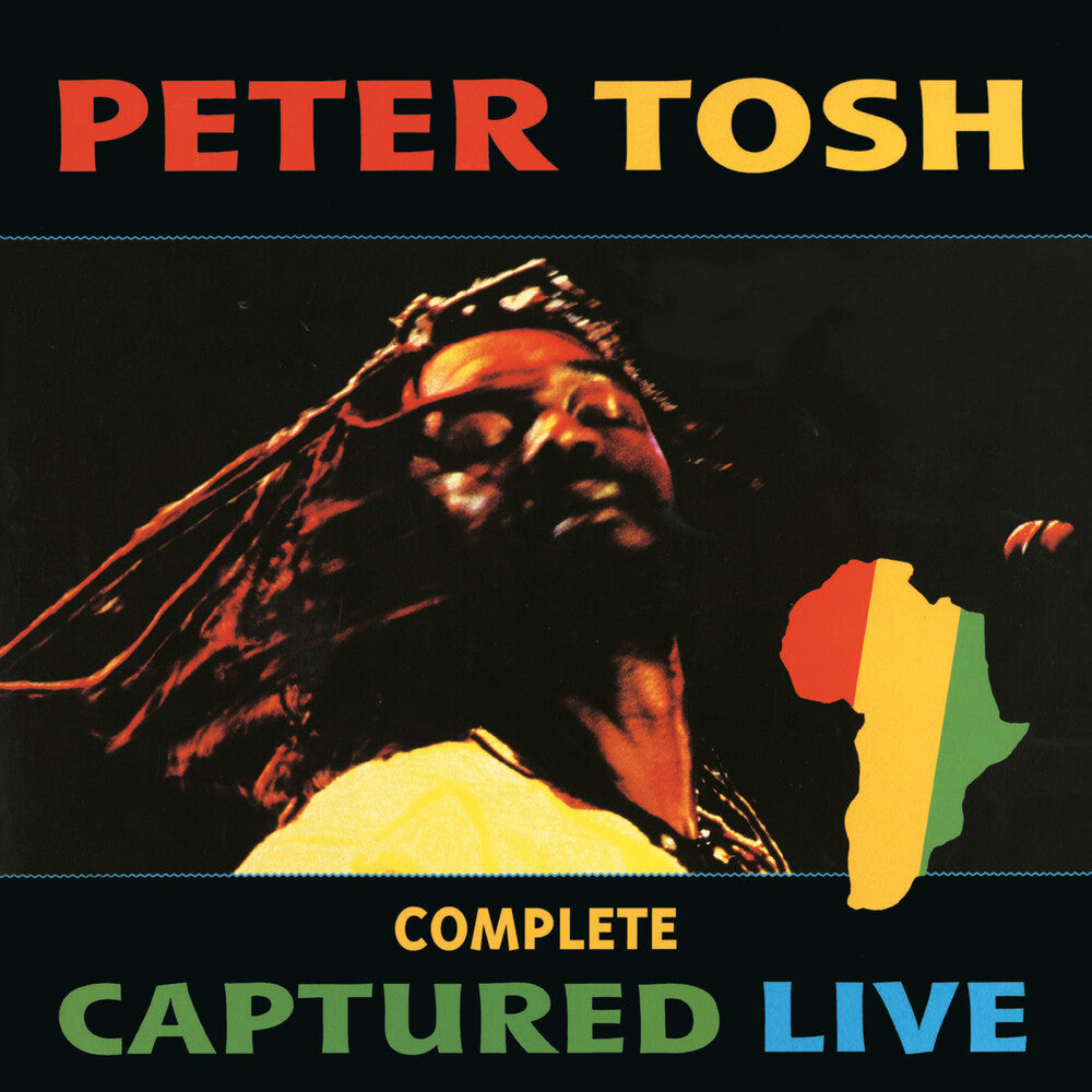 the album cover for Peter Tosh - Complete Captured Live [RSD 2022]