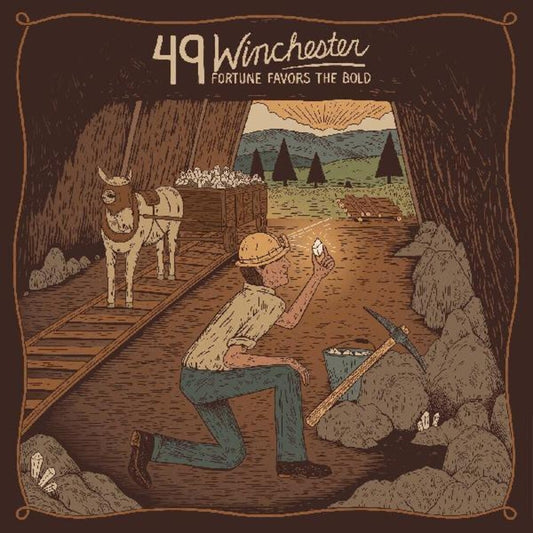 the album cover for 49 Winchester - Fortune Favors The Bold [LP]