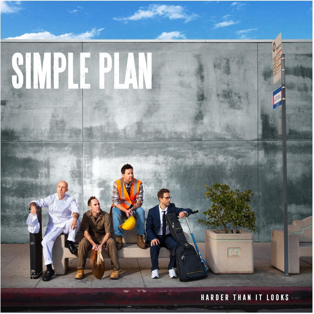 Simple Plan - Harder Than It Looks [Indie Exclusive Limited Edition Pink Marble LP]