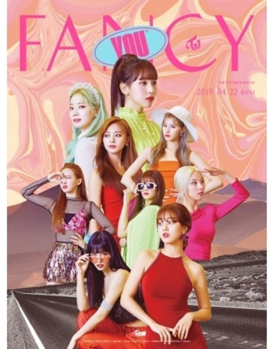 the album cover for TWICE - Fancy You