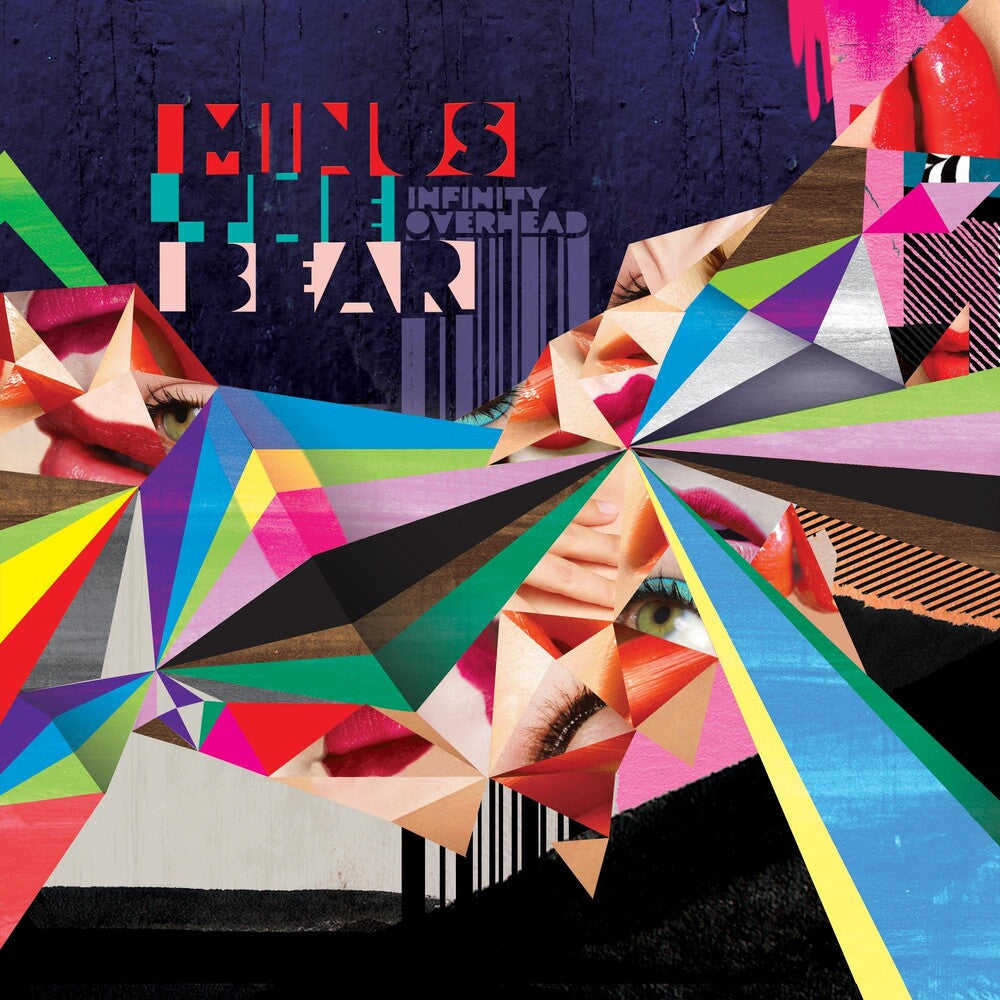 the album cover for Minus The Bear - Infinity Overhead [Indie Exclusive Limited Edition Neon Pink LP]