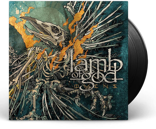 the album cover for Lamb Of God - Omens [LP]