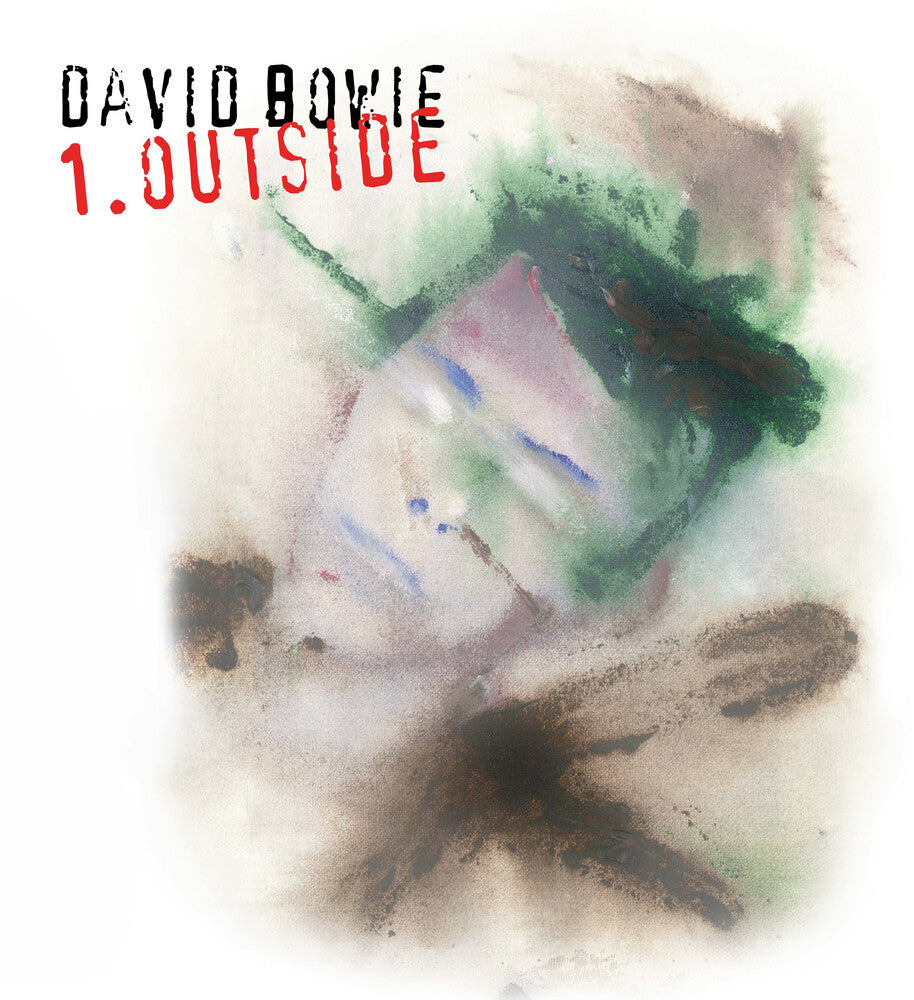 the album cover for David Bowie - 1. Outside (The Nathan Adler Diaries: A Hyper Cycle): 2021 Remaster [2LP]