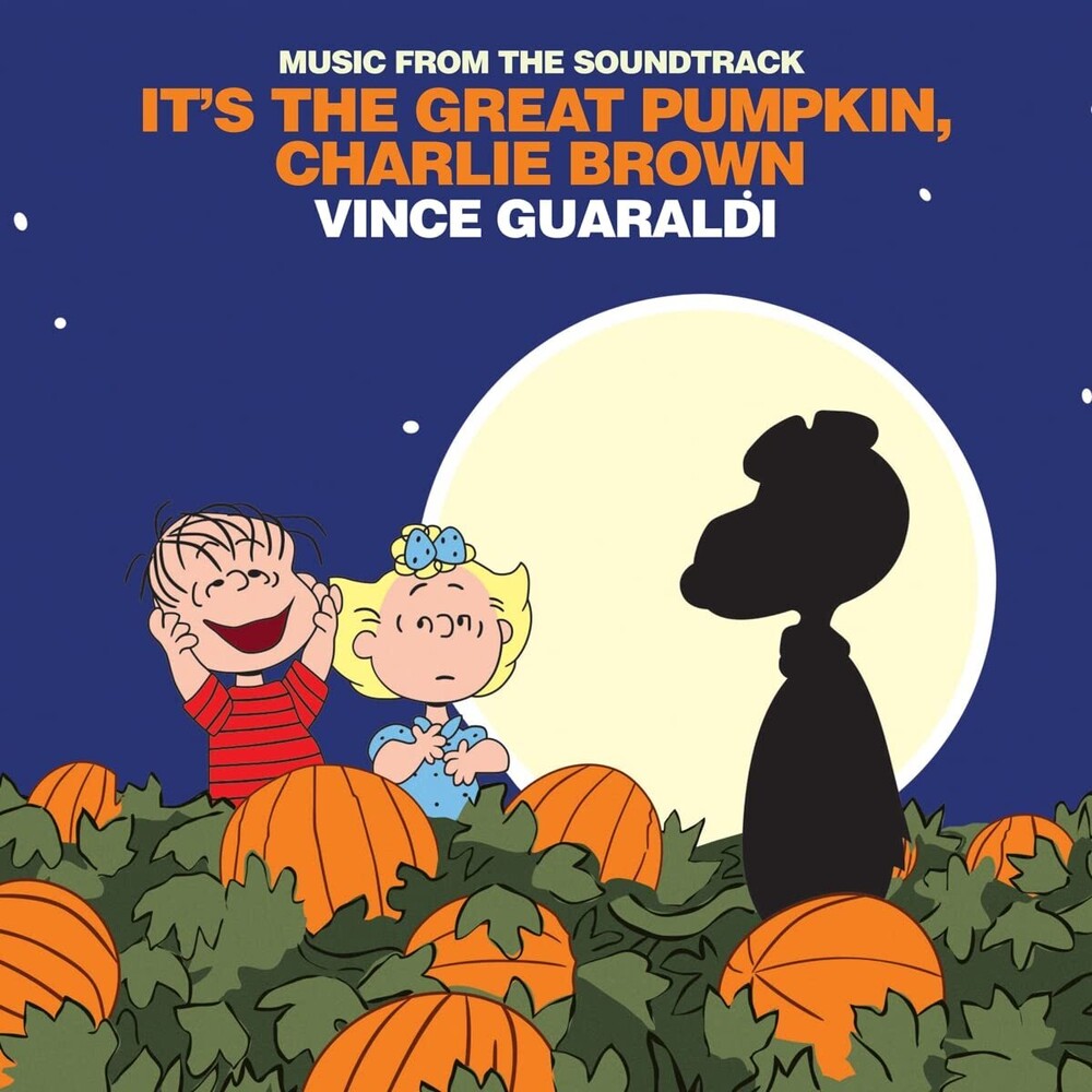 the album cover for Vince Guaraldi Trio - It's The Great Pumpkin, Charlie Brown