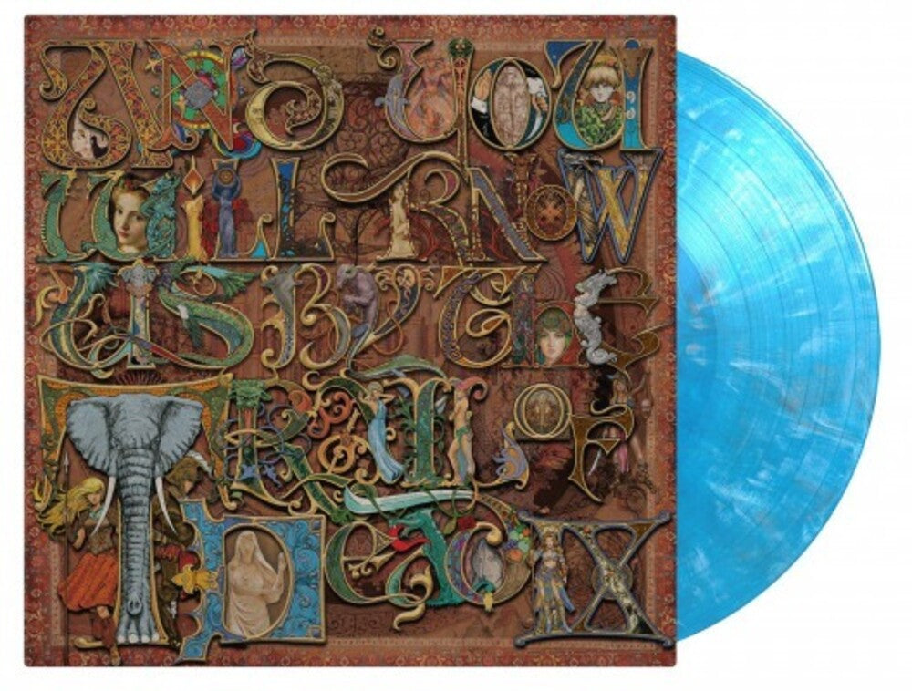 the album cover for ...And You Will Know Us By The Trail Of Dead - IX [Import Limited Edition Blue Marble LP]