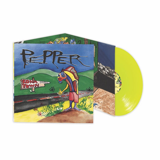Pepper - Kona Town [Indie Exclusive Limited Edition Opaque Neon Yellow LP]