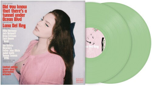 Lana Del Rey - Did You Know That There's A Tunnel Under Ocean Blvd   [Light Green 2 LP/Alt. Cover]