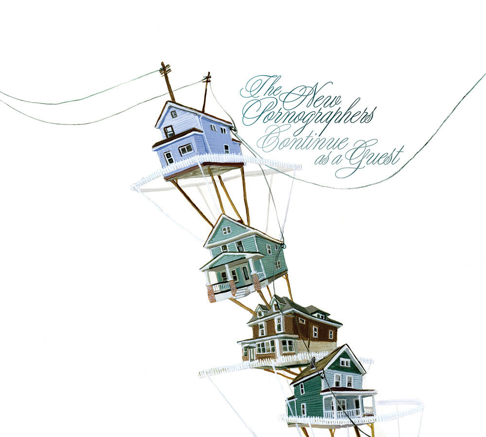 the album cover for The New Pornographers - Continue As A Guest