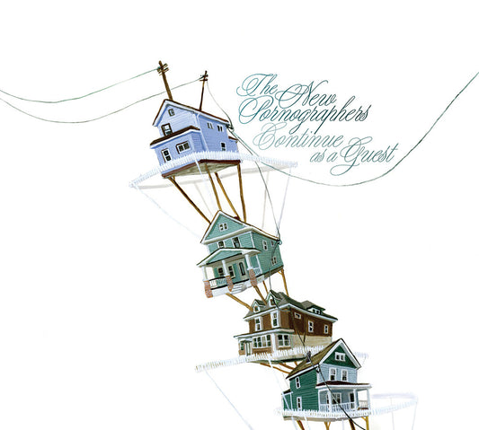 the album cover for The New Pornographers - Continue As A Guest
