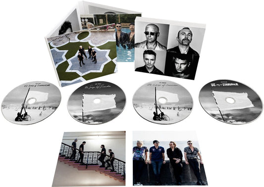 the album cover for U2 - Songs Of Surrender: Super Deluxe [4 CD Collector's Boxset]