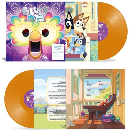 Bluey - Bluey Dance Mode - 140-Gram Orange Colored Vinyl