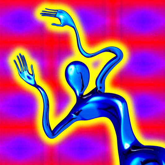 Acid Dad - Take It From The Dead [Indie Exclusive Limited Edition Neon Coral & Yellow LP]