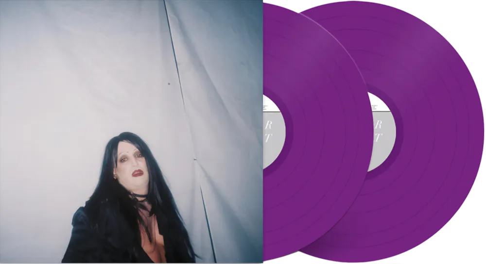 the album cover for TRST - TRST [RSD Essential Indie Colorway Opaque Purple 2LP]