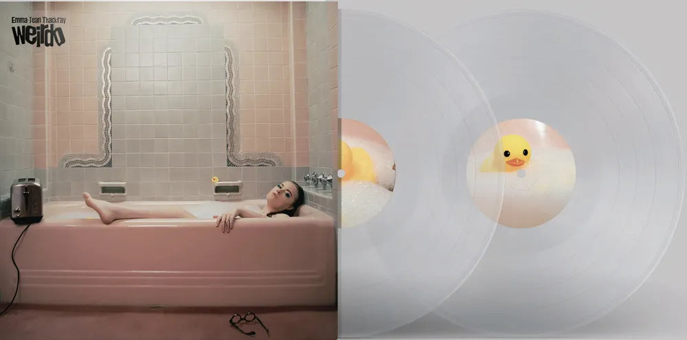 the album cover for Emma Thackray -Jean - Weirdo [Indie Exclusive Clear 2LP]