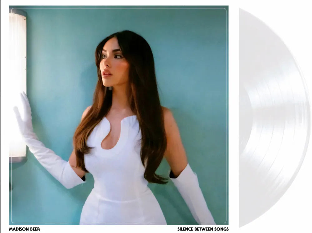 the album cover for Madison Beer - Silence Between Songs [Colored Vinyl] (Wht) (Hol)