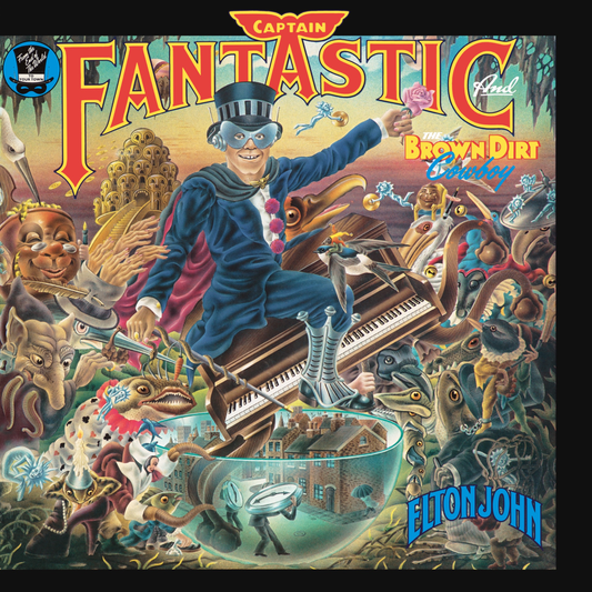 Elton John - Captain Fantastic and the Brown Dirt Cowboy (50th Anniversary Edition) - [180g Tri-Color Sp. Effect 2 LP]