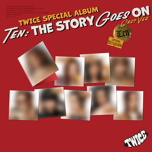 TWICE - Ten: The Story Goes On [Cast Ver.]