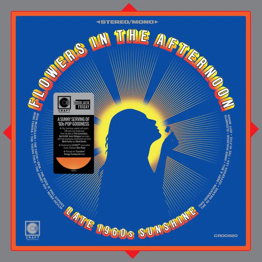 Various Artists - Flowers In the Afternoon: Late 1960's Sunshine [Translucent Orange LP]