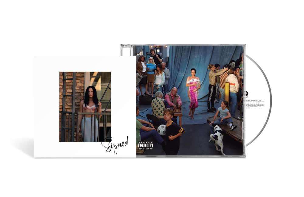 the album cover for Demi Lovato - It's Not That Deep [Signed Insert]