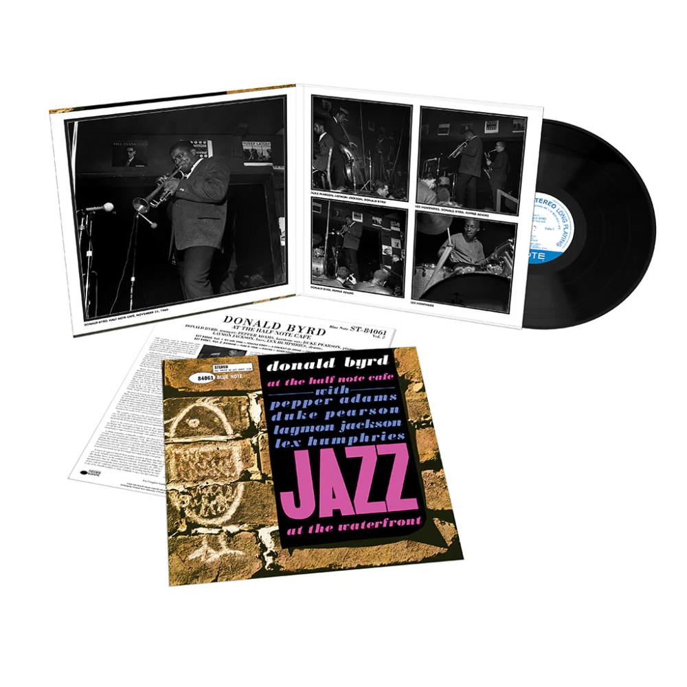 the album cover for Donald Byrd - At The Half Note Cafe 2 [180 Gram]
