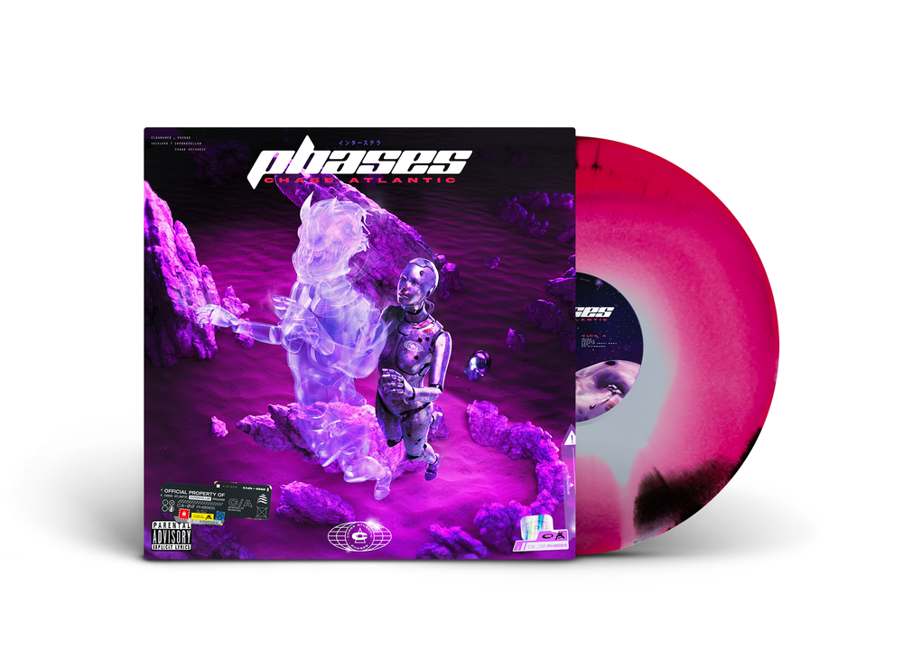 the album cover for Chase Atlantic - Phases [Multicolor Smush]