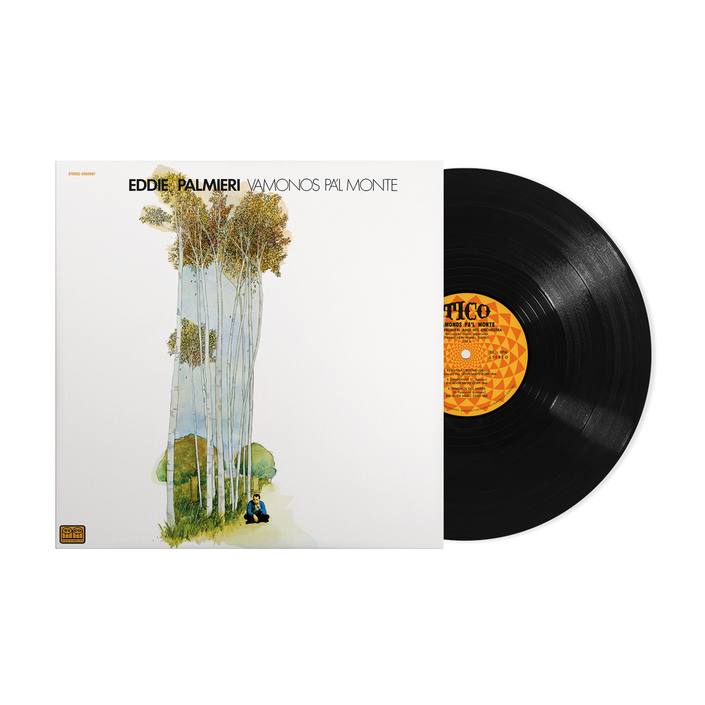 the album cover for Eddie Palmieri - Vamonos Pa'l Monte [180g black vinyl with tip-on jacket]