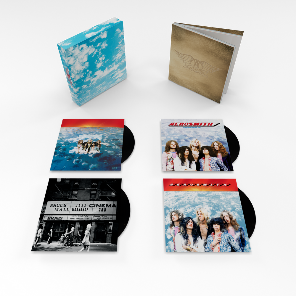 the album cover for Aerosmith - Aerosmith - Legendary Edition [Deluxe 180g]