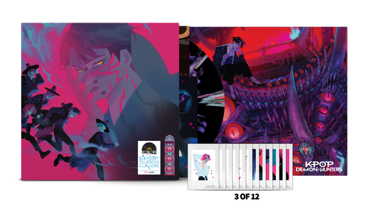 the album cover for Various Artists - KPop Demon Hunters (Soundtrack from the Netflix Film) - Saja Boys Edition [RSD 2026]