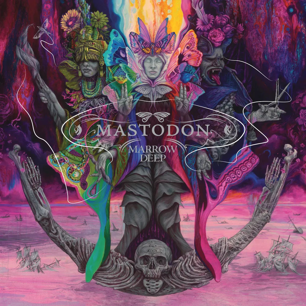 the album cover for Mastodon - Marrow Deep