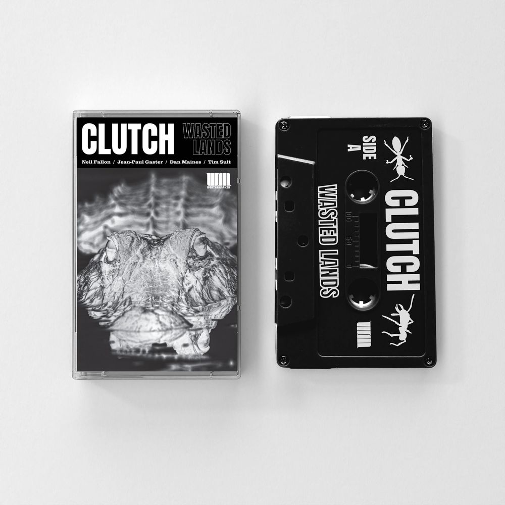 the album cover for Clutch - WASTED LANDS