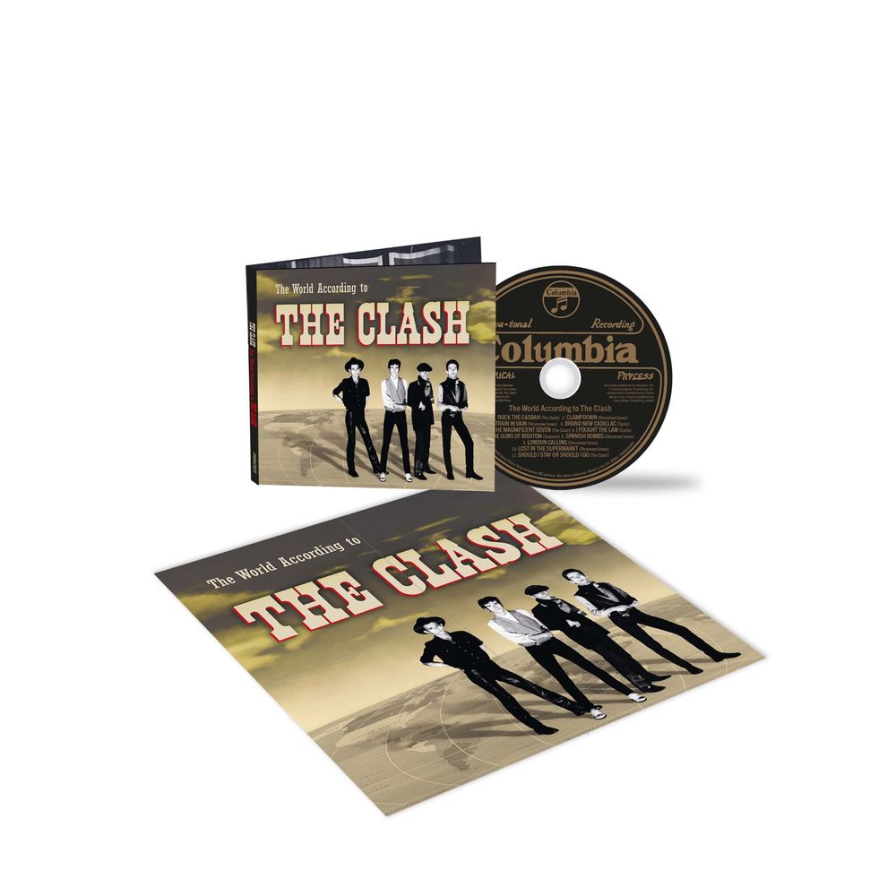 the album cover for Clash - The World According to The Clash