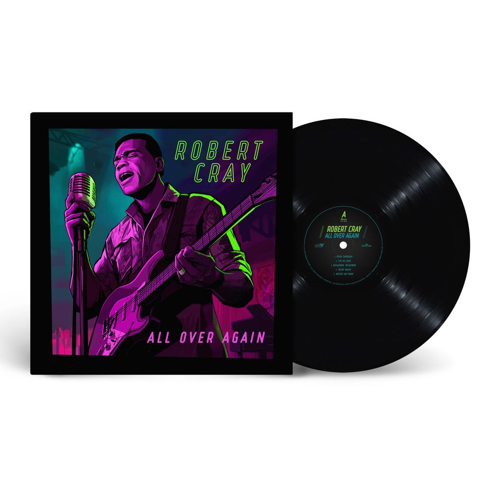 the album cover for Robert Cray - All Over Again