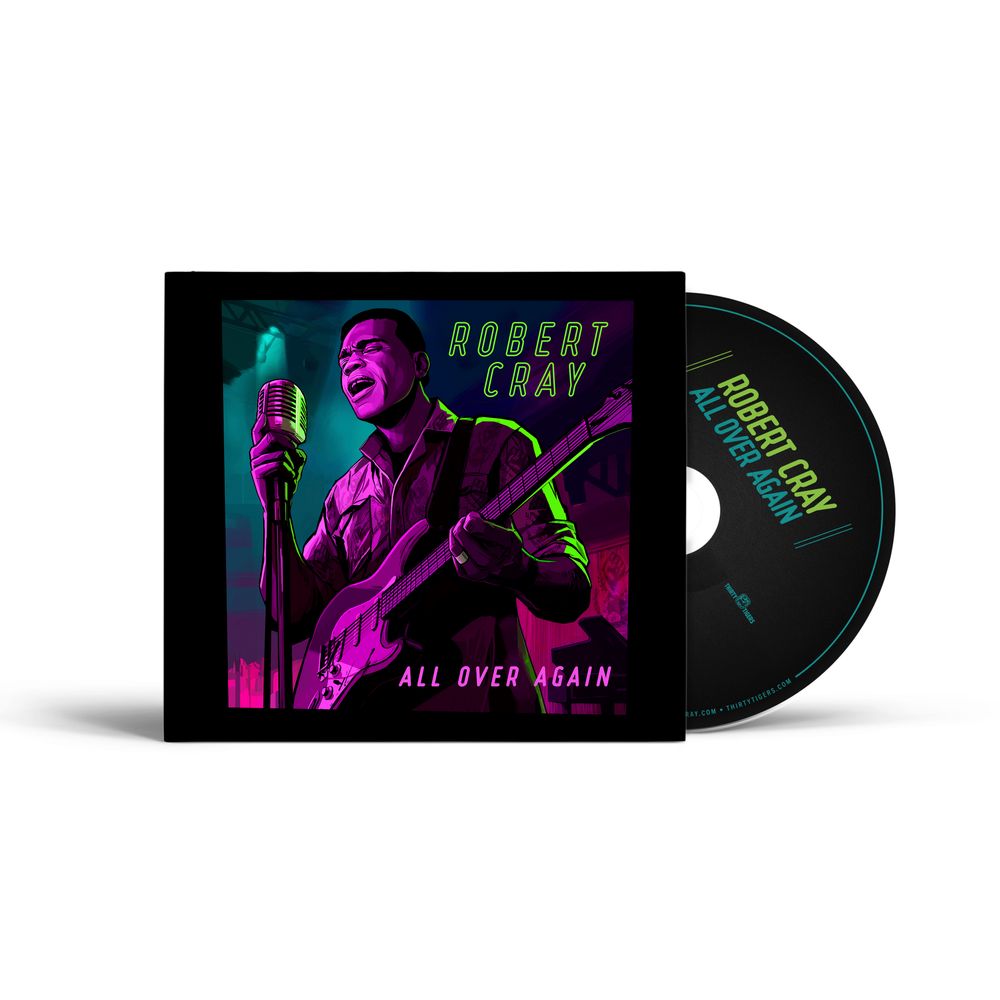 the album cover for Robert Cray - All Over Again