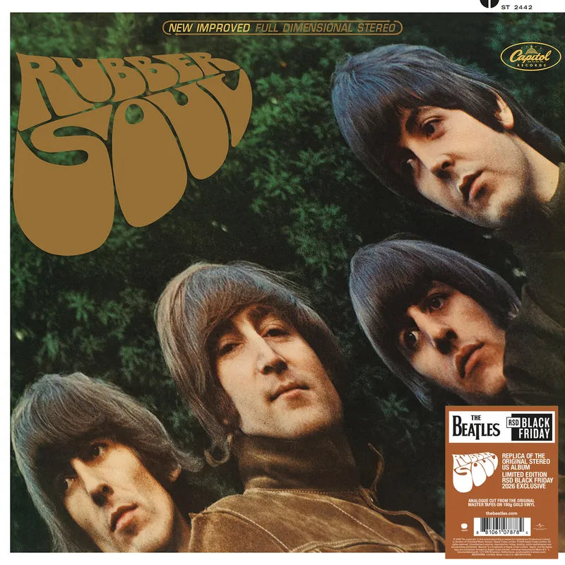 The Beatles - Rubber Soul (Gold Vinyl) [RSD BF 2026]