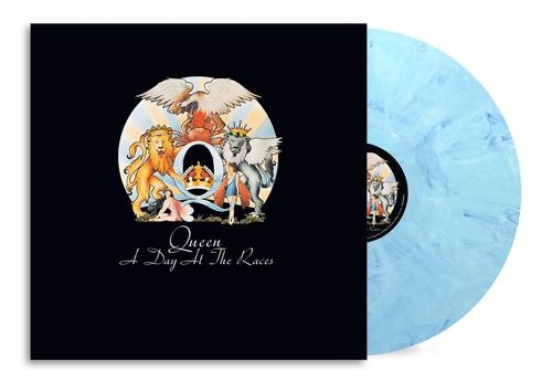 Pre-order: Queen - A Day At The Races (blue marble vinyl)