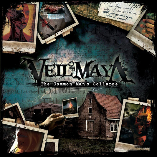 the album cover for Veil Of Maya - Common Man's Collapse (Blk) (Blue) [Colored Vinyl] (Gol)