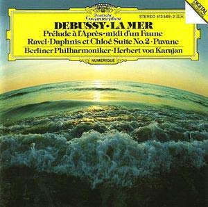 Debussy, Ravel, Berliner Philharmoniker, Herbert von Karajan – La Mer - Daphnis Et Chloe LP