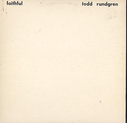 Todd Rundgren - Faithful LP