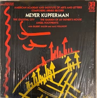 Meyer Kupferman - The Celestial City LP