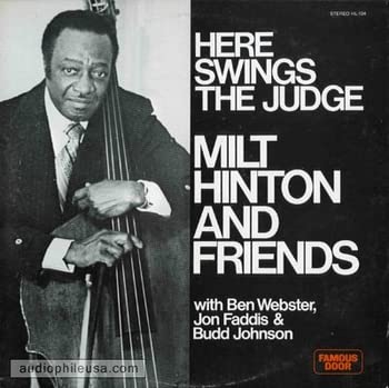 Milt Hinton and Friends - Here Swings The Judge LP